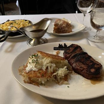 Metropolitan Grill - 8 oz. Filet Mignon and Yukon Gold Potato Cakes - American Near Me - Seattle, Washington