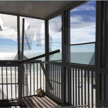Servpro - The tornado touch down in Siesta Keys was a major storm event. As shown in this photo, wind damage to the Crystal Sands balco... - Damage Restoration Near Me - Sarasota, Florida Servpro - The tornado touch down in Siesta Keys was a major storm event. As shown in this photo, wind damage to the Crystal Sands balco... - Damage Restoration Near Me - Sarasota, Florida