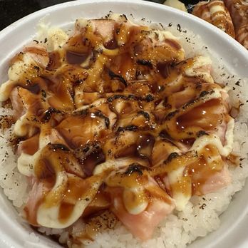 Domo Cafe Kahala - E4. Seared Salmon Poke Bowl - Sushi Bars Near Me - Honolulu, Hawaii Domo Cafe Kahala - E4. Seared Salmon Poke Bowl - Sushi Bars Near Me - Honolulu, Hawaii