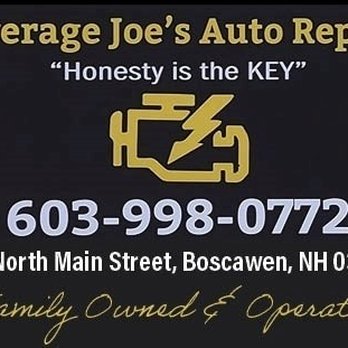 Average Joe's Auto Repair - Auto Repair Near Me - Boscawen, New Hampshire Average Joe's Auto Repair - Auto Repair Near Me - Boscawen, New Hampshire