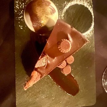 Jean-Pierre's Three16 - Chocolate Peanut Butter Torte - French Near Me - Tumwater, Washington Jean-Pierre's Three16 - Chocolate Peanut Butter Torte - French Near Me - Tumwater, Washington