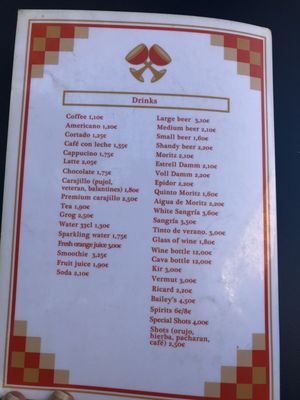 Menu photo 8 El Casal Barcelona, B