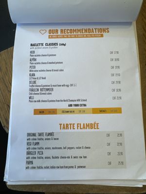 Menu photo 8 Raclette Factory Zürich, ZH