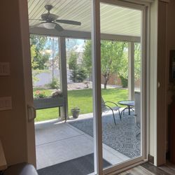 River City Glass - New replacement sliding glass door