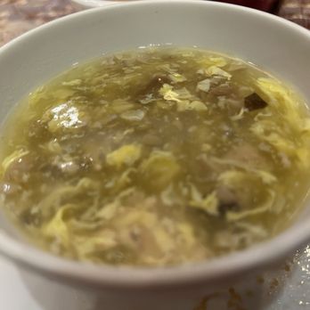 Jade Dynasty Seafood Restaurant - Egg drop soup w/ minced pork - Dim Sum Near Me - Honolulu, Hawaii