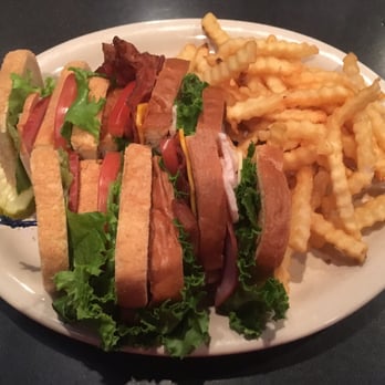 Big Red - Club Sandwich & French Fries - American Near Me - Norfolk, Nebraska Big Red - Club Sandwich & French Fries - American Near Me - Norfolk, Nebraska