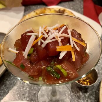 Wailele Cafe - Poke & Avocado Appetizer ($18) - Wailele Cafe at the Sheraton Kona Resort - New American Near Me - Kailua-Kona, Hawaii