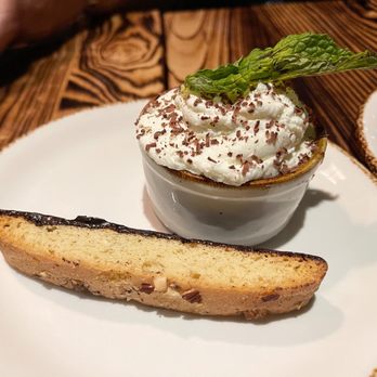 The Copper Shark - milk chocolate pot du creme - Cocktail Bars Near Me - Baltimore, Maryland