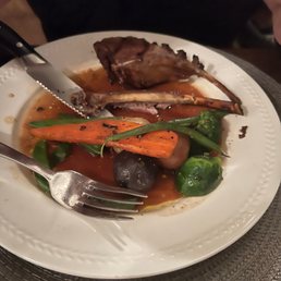 Lamb with fresh veggies