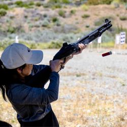 Lytle Creek Gun Range - Shooting some clay!