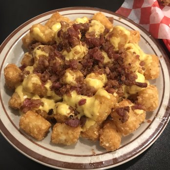 Tim's Kitchen - Cheeeeeeeezy bacon tots! Wooot! - American Near Me - Orting, Washington Tim's Kitchen - Cheeeeeeeezy bacon tots! Wooot! - American Near Me - Orting, Washington