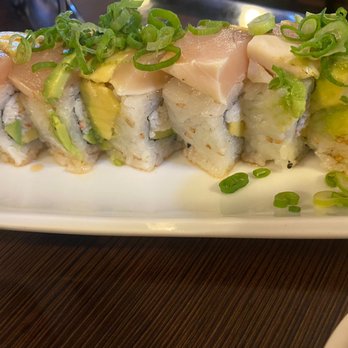 Sushi Teri - White dragon roll. - Japanese Near Me - Lompoc, California