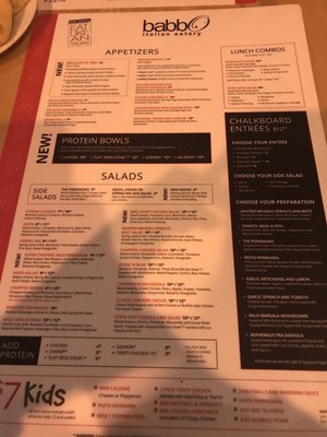 Menu photo 6 Babbo Italian Eatery Glendale, AZ Menu photo 6 Babbo Italian Eatery Glendale, AZ