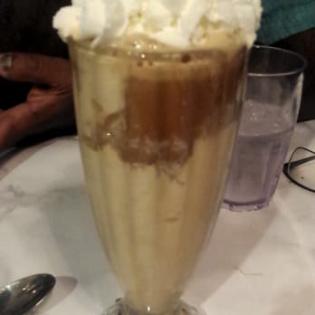 Blue Moon - Affogato made with salted caramel ice cream. More like a milk shake than an affogato... - Italian Near Me - Rockville Centre, New York