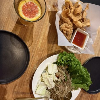 Hiso - Chicken skin + Lao style Laos Papaya Salad - Laotian Near Me - Sacramento, California Hiso - Chicken skin + Lao style Laos Papaya Salad - Laotian Near Me - Sacramento, California