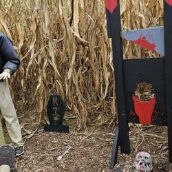 The Beacon Corn Maze and Haunted House - Within the corn maze