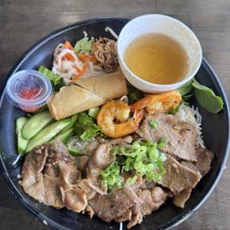 Vermicelli Bowl with Shrimp and Pork Vermicelli Bowl with Shrimp and Pork