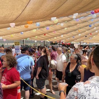 Sacramento Buddhist Bazaar - Long Food Lines - Festivals Near Me - Sacramento, California