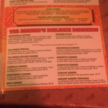 Tia Maria's - Deluxe Dinners - Mexican Near Me - Houston, Texas Tia Maria's - Deluxe Dinners - Mexican Near Me - Houston, Texas