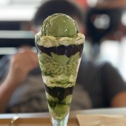 Okaeri Japanese Cafe - Matcha parfait