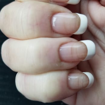 Mimi Nail Salon - See the lines they are on both hands - Nail Salons Near Me - Irving, Texas Mimi Nail Salon - See the lines they are on both hands - Nail Salons Near Me - Irving, Texas