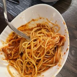 Alder & Birch - Pasta with marinara side