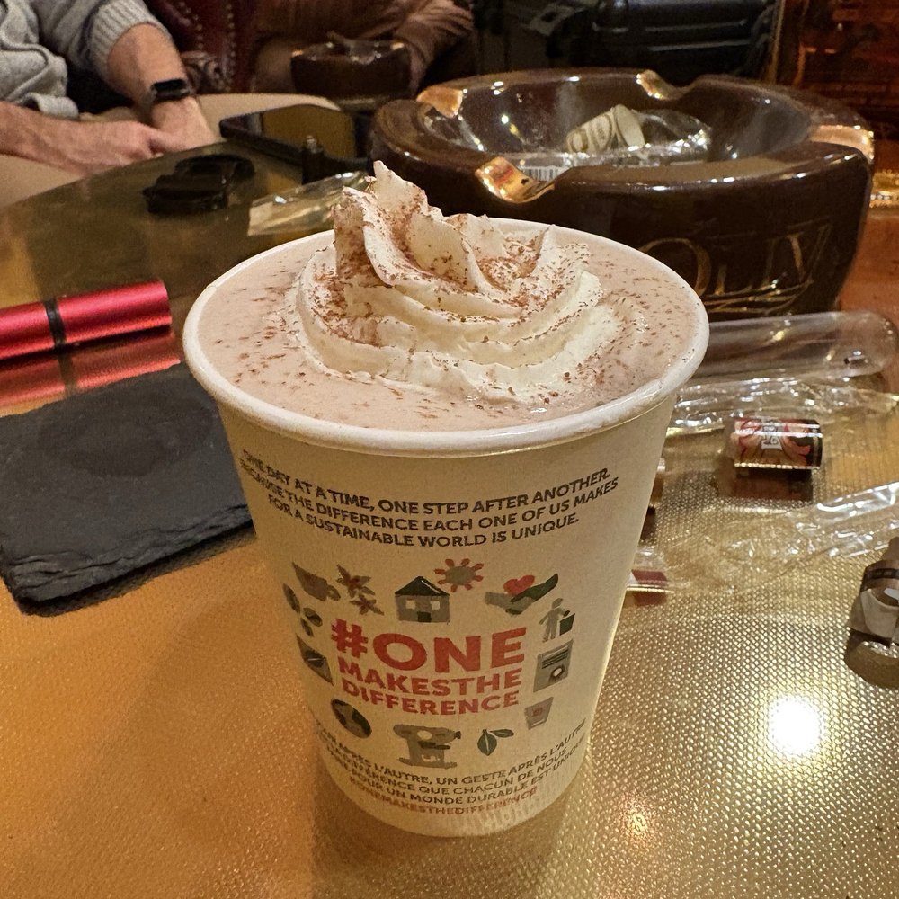 The Parlour - Most amazing hot chocolate: I had them add caramel. Yum! - Cigar Bars Near Me - Princeton, New Jersey The Parlour - Most amazing hot chocolate: I had them add caramel. Yum! - Cigar Bars Near Me - Princeton, New Jersey