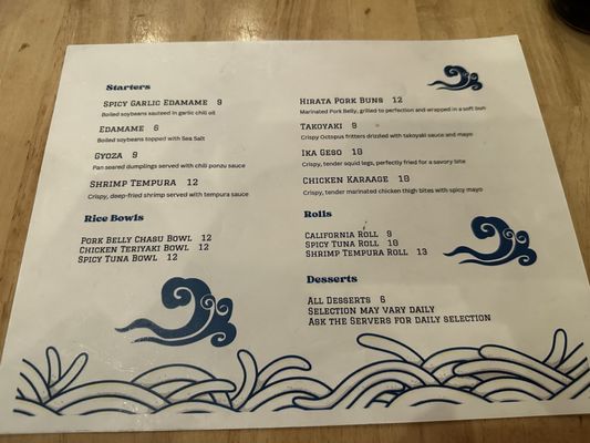 Menu photo 7 Noods Bar Rancho Cucamonga, CA