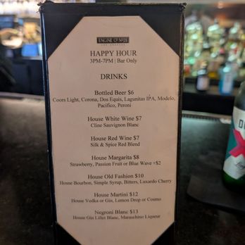 Engine Co No 28 - Happy hour menu - American Near Me - Los Angeles, California