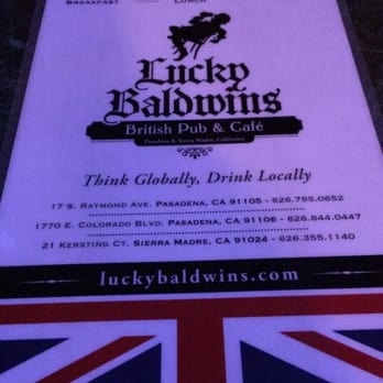 Lucky Baldwins Pub - Pubs Near Me - Pasadena, California Lucky Baldwins Pub - Pubs Near Me - Pasadena, California