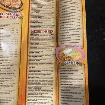 El Patron - Menu - Mexican Near Me - Attalla, Alabama