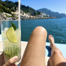 Hotel Miramalfi - Beach club w mojito