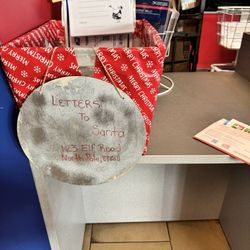 USPS - I don't think it requires a stamp to mail to Santa!