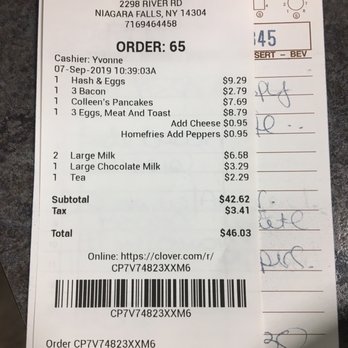 Nelsons Cafe - The Bill - American Near Me - Niagara Falls, New York