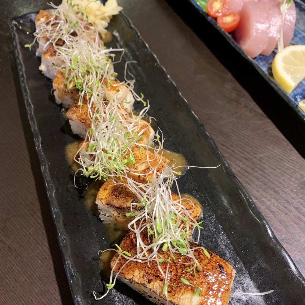 Tonton Sushi - Hamachi oshi - Japanese Near Me - Vancouver, British Columbia Tonton Sushi - Hamachi oshi - Japanese Near Me - Vancouver, British Columbia