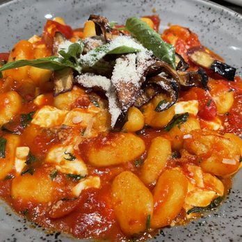 Teresa's Pizza Wine Bar - Gnocchi with eggplant!! Exceptional! - Italian Near Me - Princeton, New Jersey Teresa's Pizza Wine Bar - Gnocchi with eggplant!! Exceptional! - Italian Near Me - Princeton, New Jersey