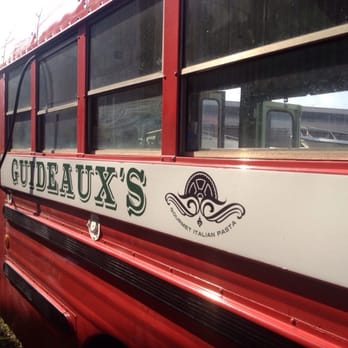 Guideauxs - The little red bus - Food Trucks Near Me Guideauxs - The little red bus - Food Trucks Near Me