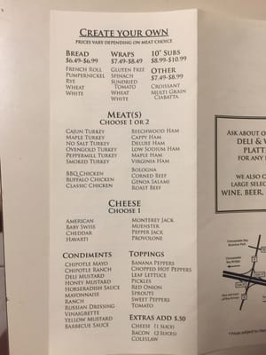 Menu photo 1 Lovepoint Deli Wine & Spirits Stevensville, MD