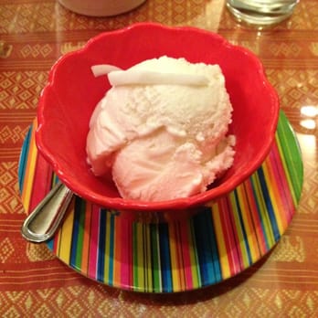 Simply Thai - Handmade Coconut Ice-cream (made from the owner's husband). One word: delicious. - Thai Near Me - Sandy, Utah