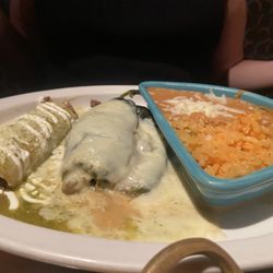 Totopo Cocina & Cantina #Yelp412Deal - Enchilada combo with stuffed chile with beef