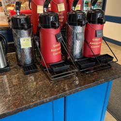 The Great American Bagel - A great selection of coffee flavors!