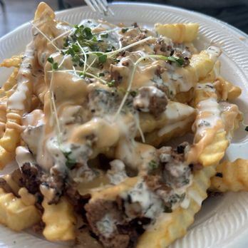 Plant Bae - Philly Cheese Fries - Vegan Near Me - Montgomery, Alabama