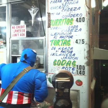 El Taco Movil - Good enough for captain America good enough for me - Mexican Near Me - Los Angeles, California