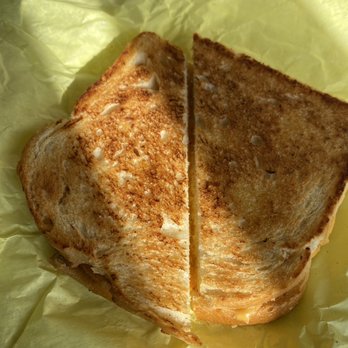 Boston Cream Donut - Beautiful Grilled Cheese sandwich - Donuts Near Me - Carson, California