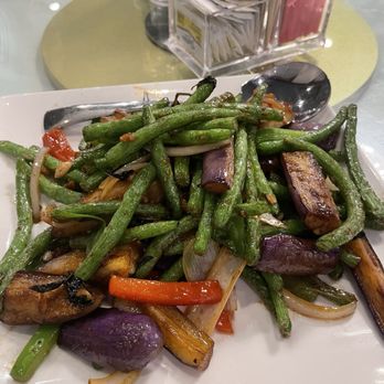 Golden Palace - Green bean and eggplant - Dim Sum Near Me - Austin, Texas