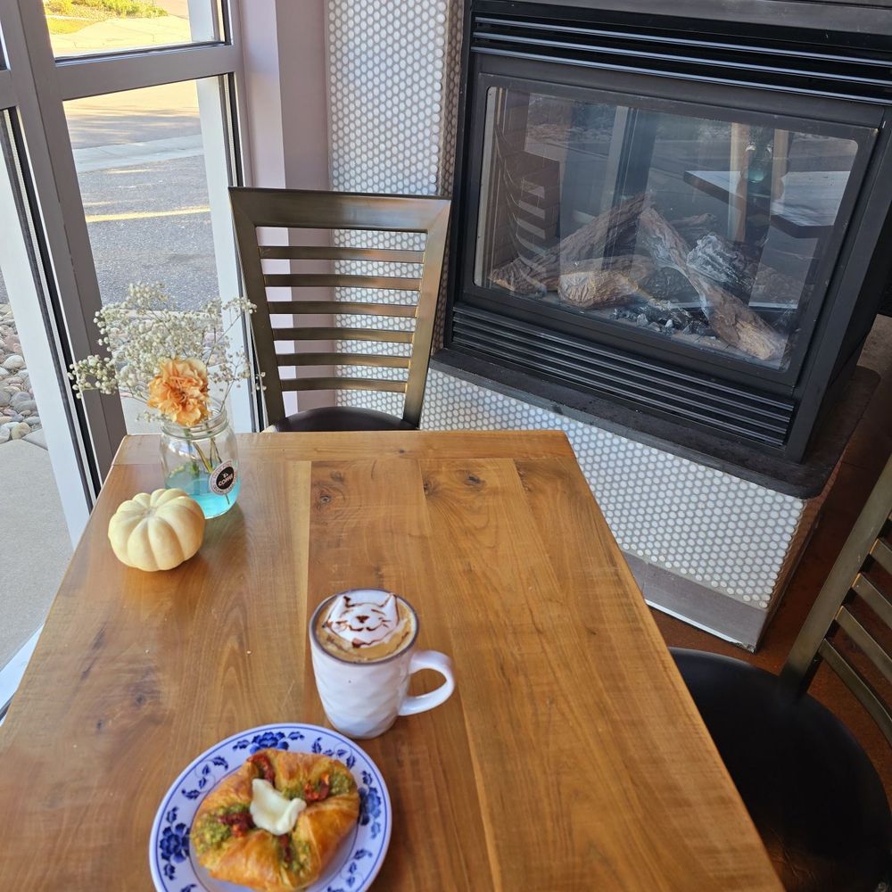 Fireplace table