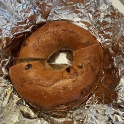 Lox Stock & Bagels - Chocolate chip bagel