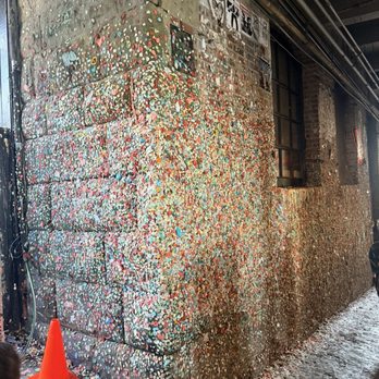 The Gum Wall - Local Flavor Near Me - Seattle, Washington The Gum Wall - Local Flavor Near Me - Seattle, Washington