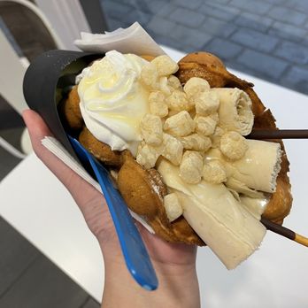 Rolling Factory - injeolmi Bubble Waffle (Injulmi Icecream) - Ice Cream & Frozen Yogurt Near Me - Glendale, California Rolling Factory - injeolmi Bubble Waffle (Injulmi Icecream) - Ice Cream & Frozen Yogurt Near Me - Glendale, California