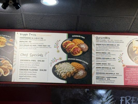 Menu photo 1 Urban Tacos Henrico, VA Menu photo 1 Urban Tacos Henrico, VA